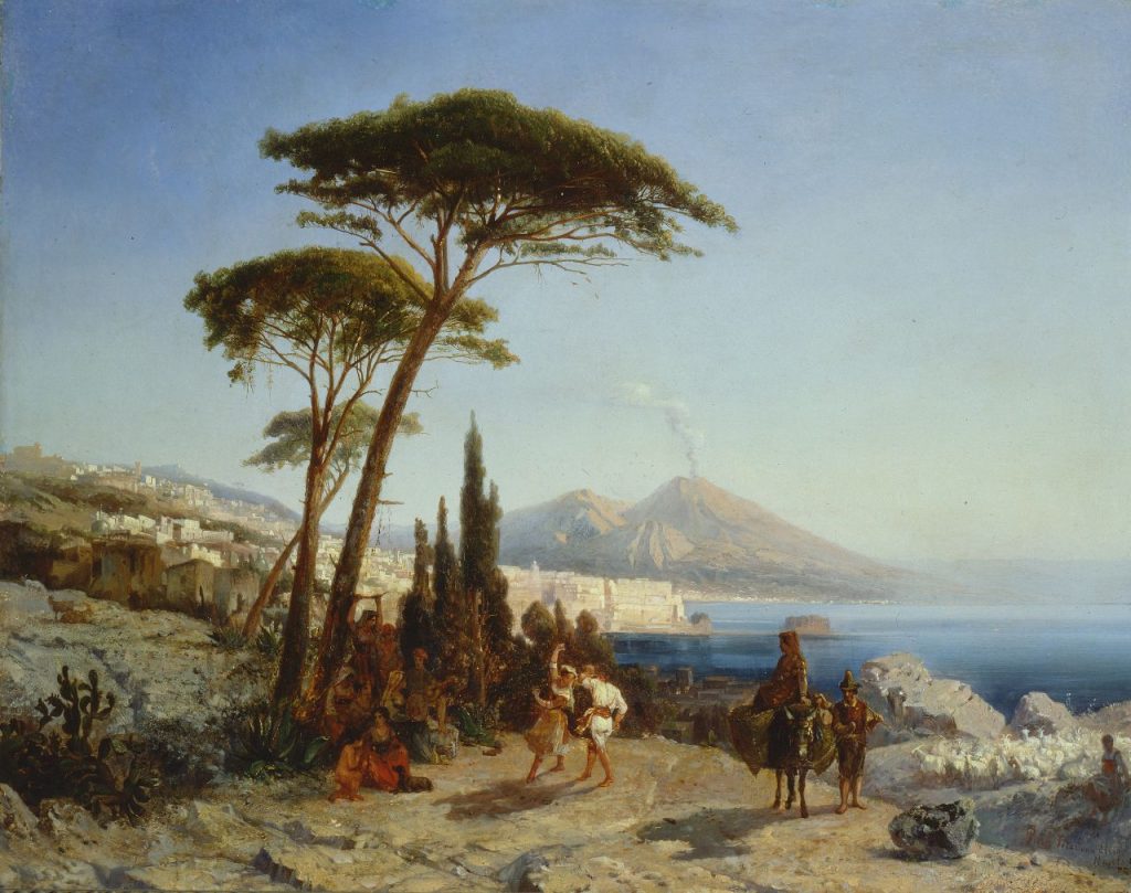 Golfo di Napoli, Pierre Tetar van Elven, 1855. 